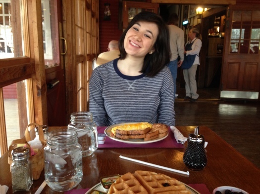 Rebie and I grabbed breakfast at Clifton Mill. So nice to catch up with this woman.